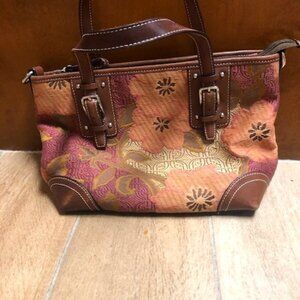 Fossil Brand Women's floral print Hand bag